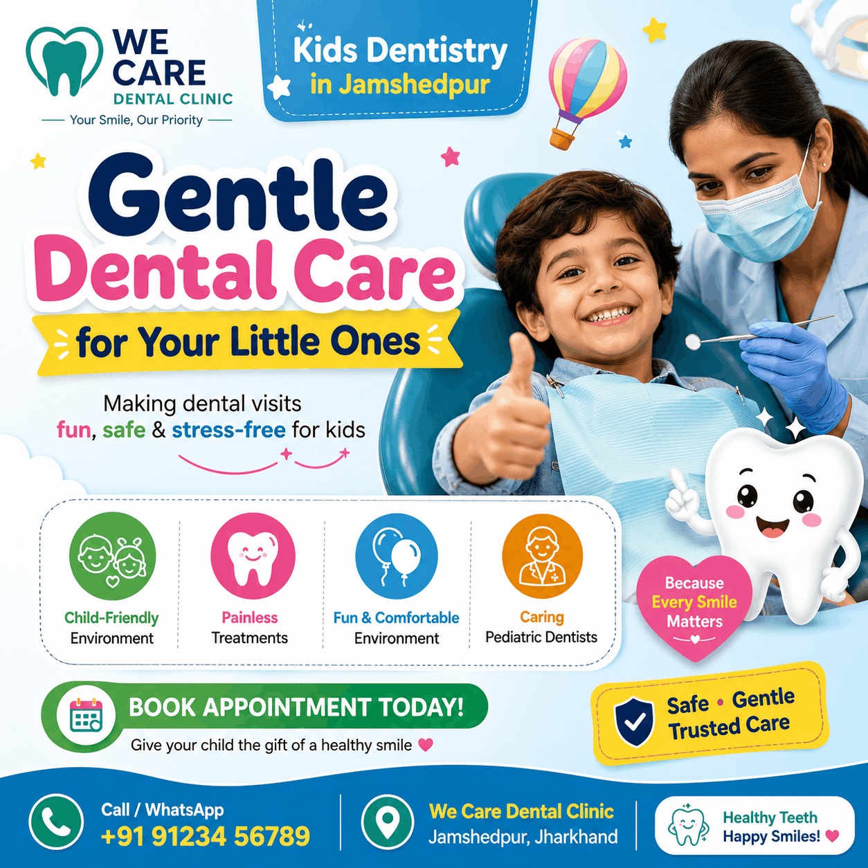 Kids Dentistry in Jamshedpur